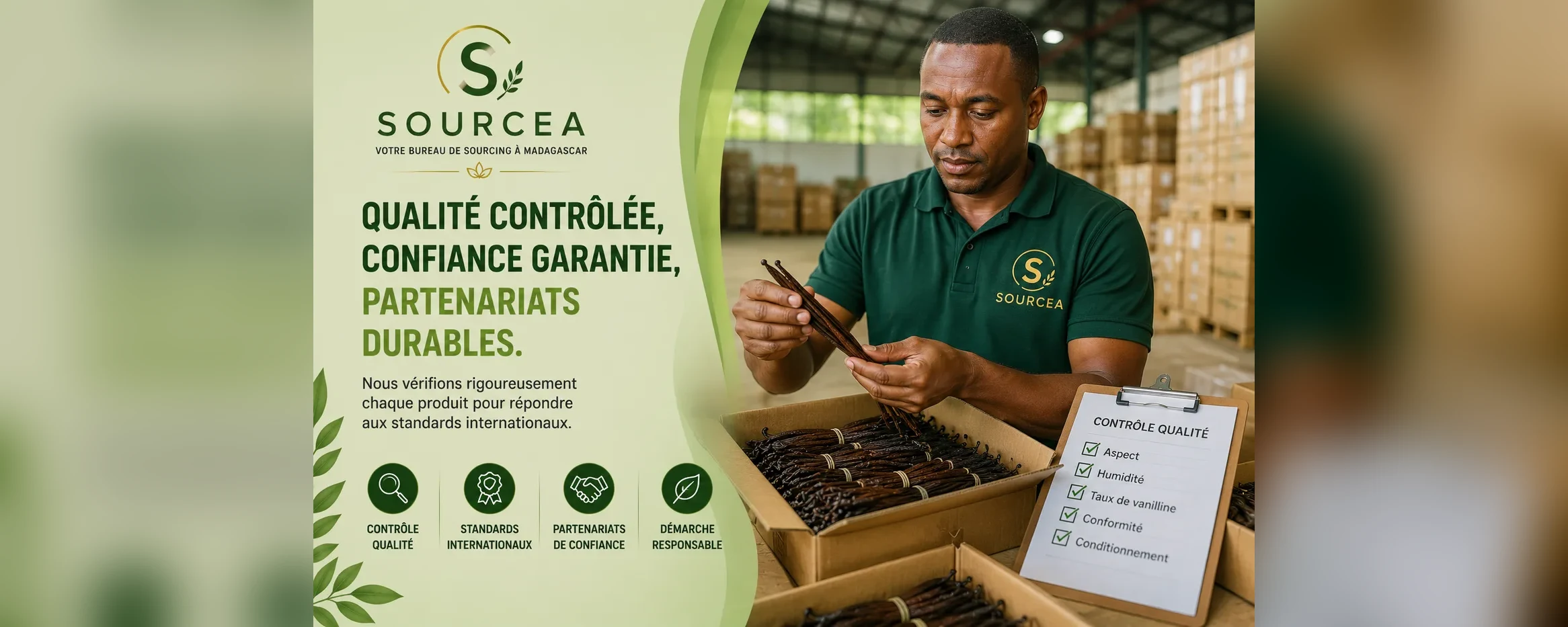 Qualité contrôlée, confiance garantie : vérification rigoureuse de chaque produit