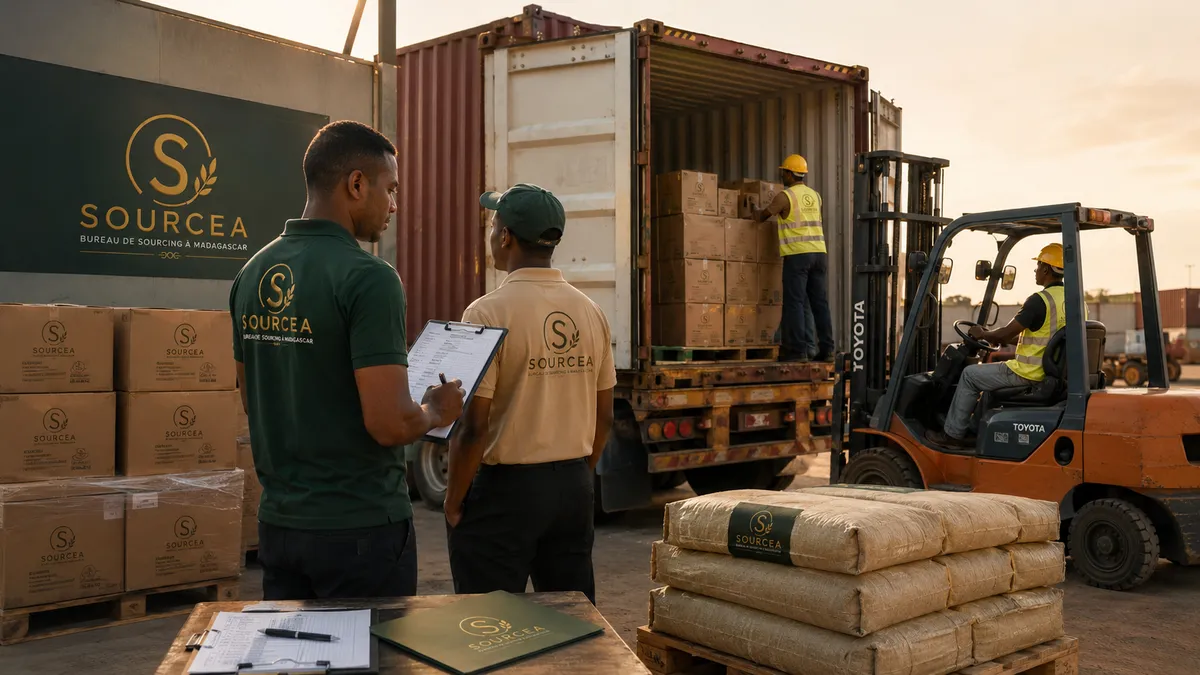 Importation depuis Madagascar avec contrôle fournisseur et préparation export